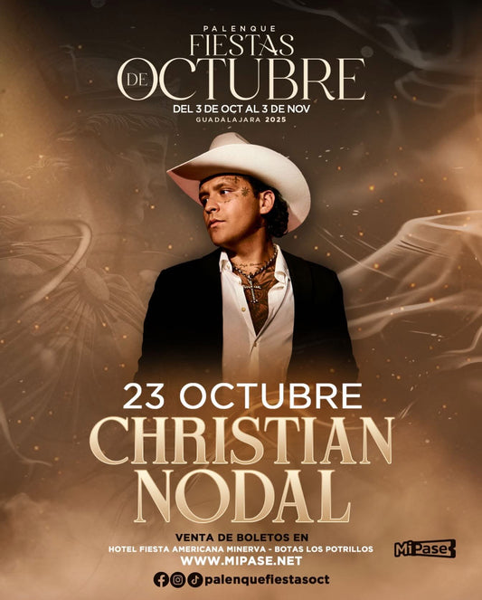 CHRISTIAN NODAL - 23 Octubre