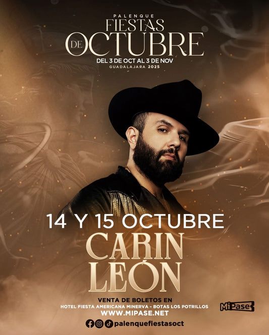 CARIN LEÓN - 15 Octubre